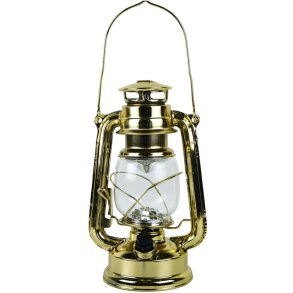 Storm Lantern LED - Brass H 24,5 cm