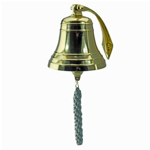 Skeppsklocka - 15,0 � - M�ssingsbelagt aluminium