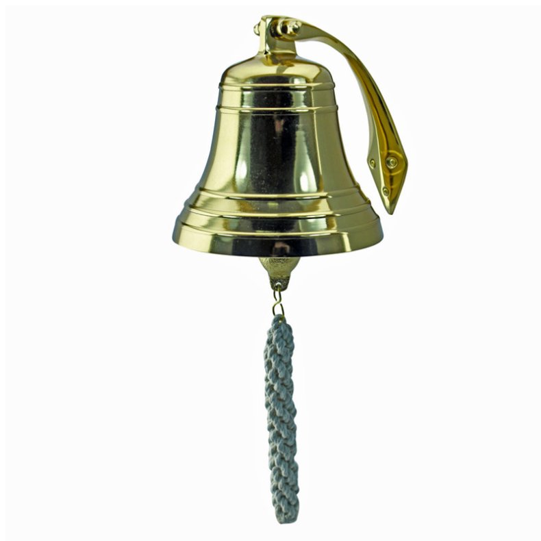 Skeppsklocka - 15,0 � - M�ssingsbelagt aluminium