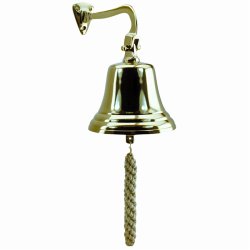 Skeppsklocka - 15,0 � - M�ssingsbelagt aluminium