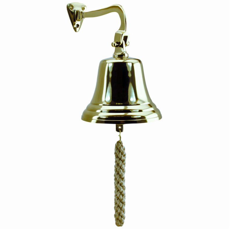 Skeppsklocka - 15,0 � - M�ssingsbelagt aluminium