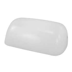 Bank lampshade in white glass - 22 cm