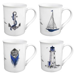 Muggar � Maritime � porslin