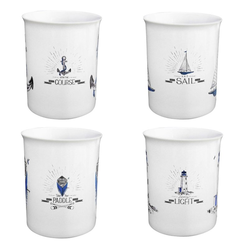 Muggar � Maritime � porslin