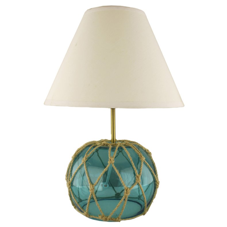 Fiskekugle bordlampe - H 44 cm
