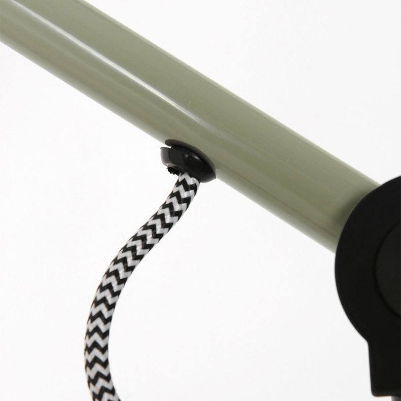 BORIS NOV&Eacute; - lergr�n gulvlampe