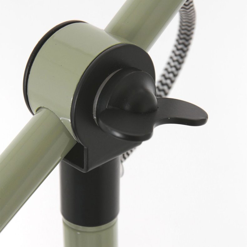 BORIS NOV&Eacute; - lergr�n gulvlampe