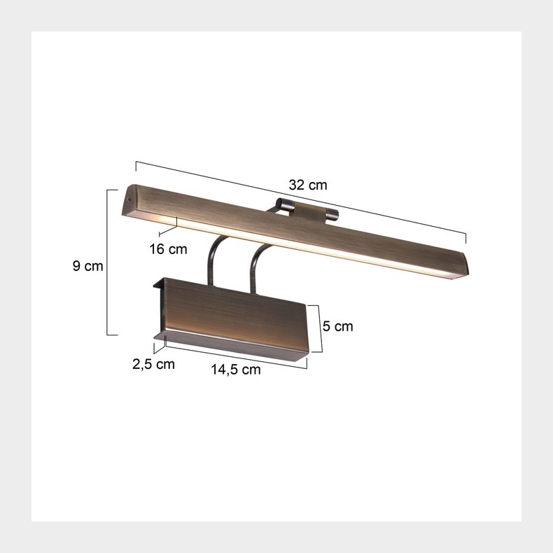 LITHO - LED dimmable - 32 cm