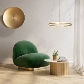 RINGLUX - pendel gold - 60 cm �