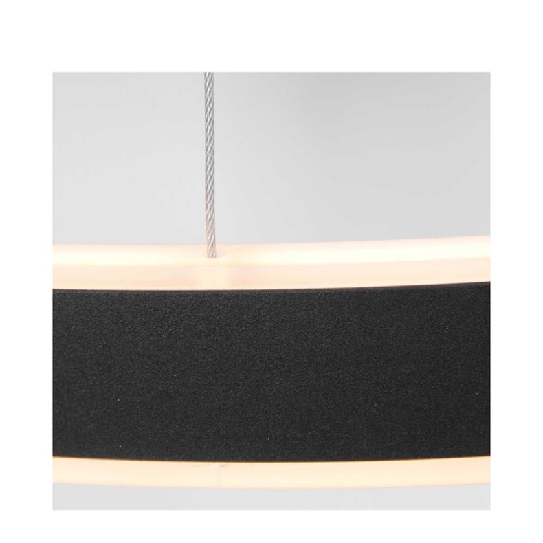 RINGLUX - pendel sort - 60 cm �