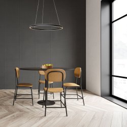 RINGLUX - pendel sort - 60 cm �