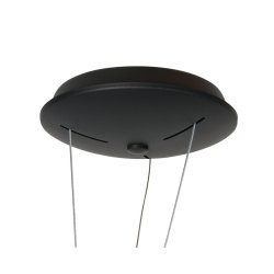 RINGLUX - pendel sort - 60 cm �
