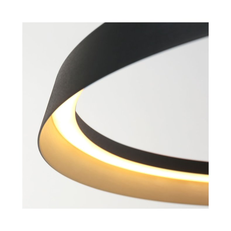 RINGLUX - pendel sort - 60 cm �