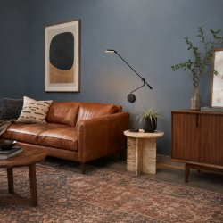 SOLEIL 2 - Sort v�glampe med svingarm og justerbart hoved
