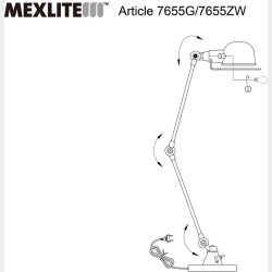DAVIN - table lamp 38-68 cm 