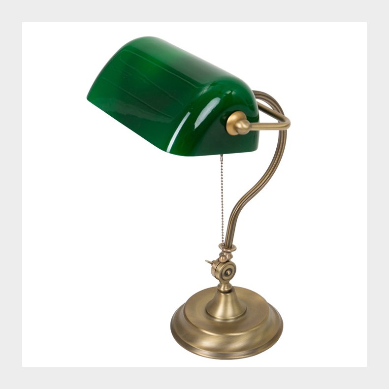 BELANA-antikmessing-gr�n-H 43 cm 