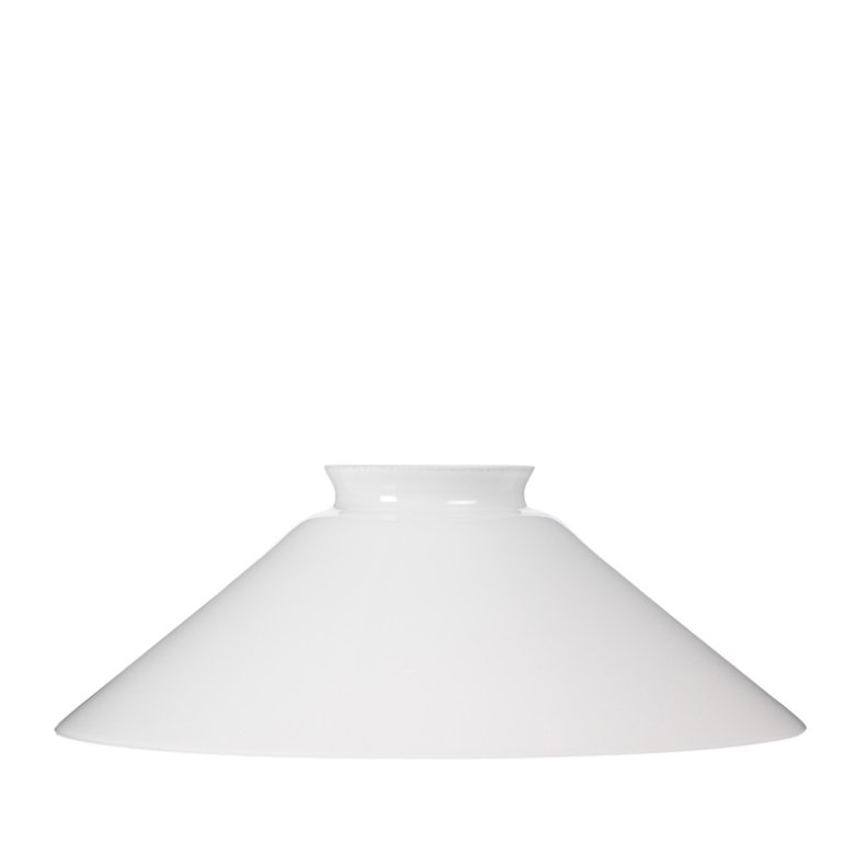 Skomagersk�rm-20 cm � x H 7 cm-Hvid