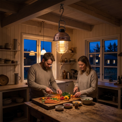 BAREBONES - Beacon Light 220 Kobber
