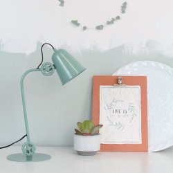 DOLPHIN - mint green - 38 x 13 cm