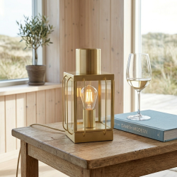 Load lamp - polished brass - 25 cm  