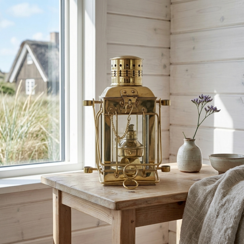 Load lamp - polished brass - 25 cm  