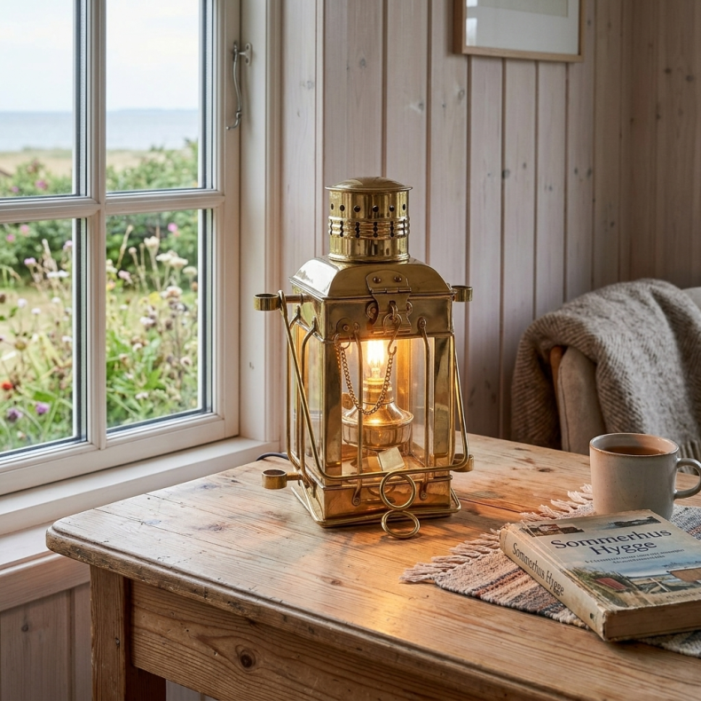 Load lamp - polished brass - 25 cm  