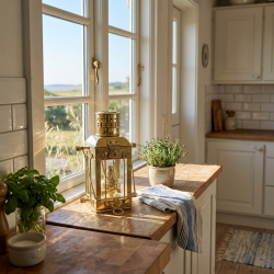 Load lamp - polished brass - 25 cm  