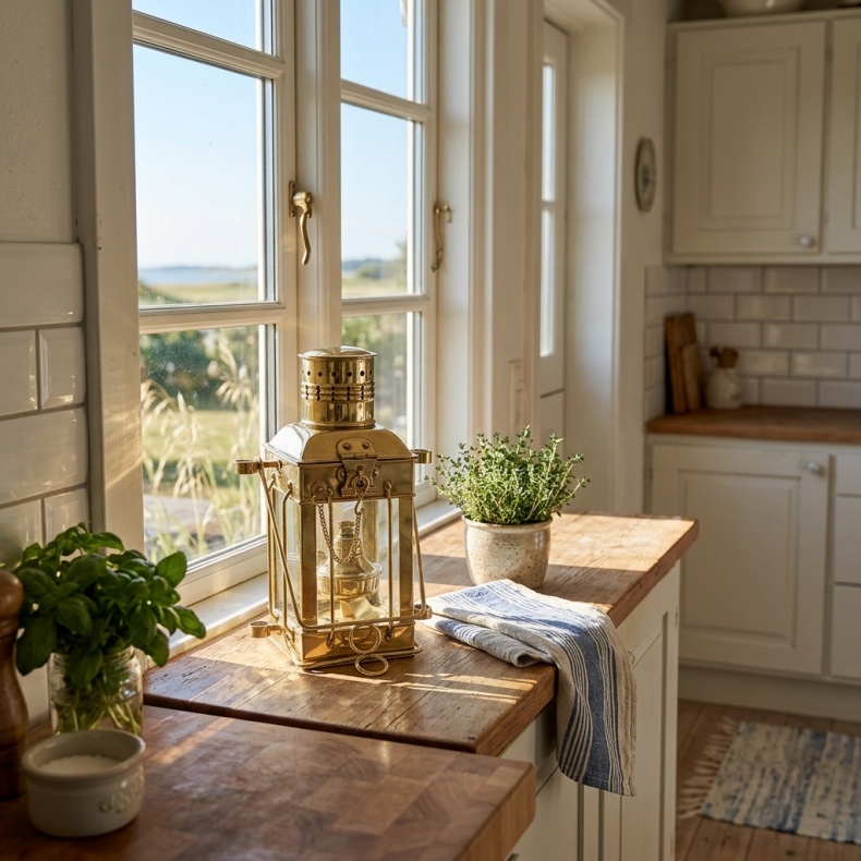 Load lamp - polished brass - 25 cm  