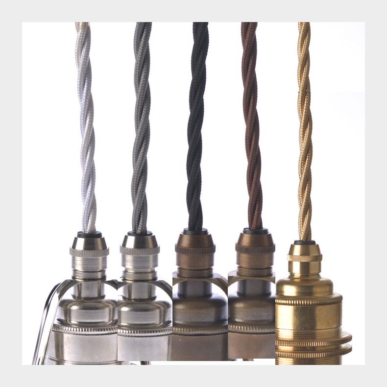 TEX cobbler pendant - E27 - Antique brass