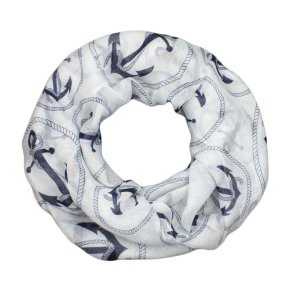 Trklde Anker og tov-Loop-Hvid