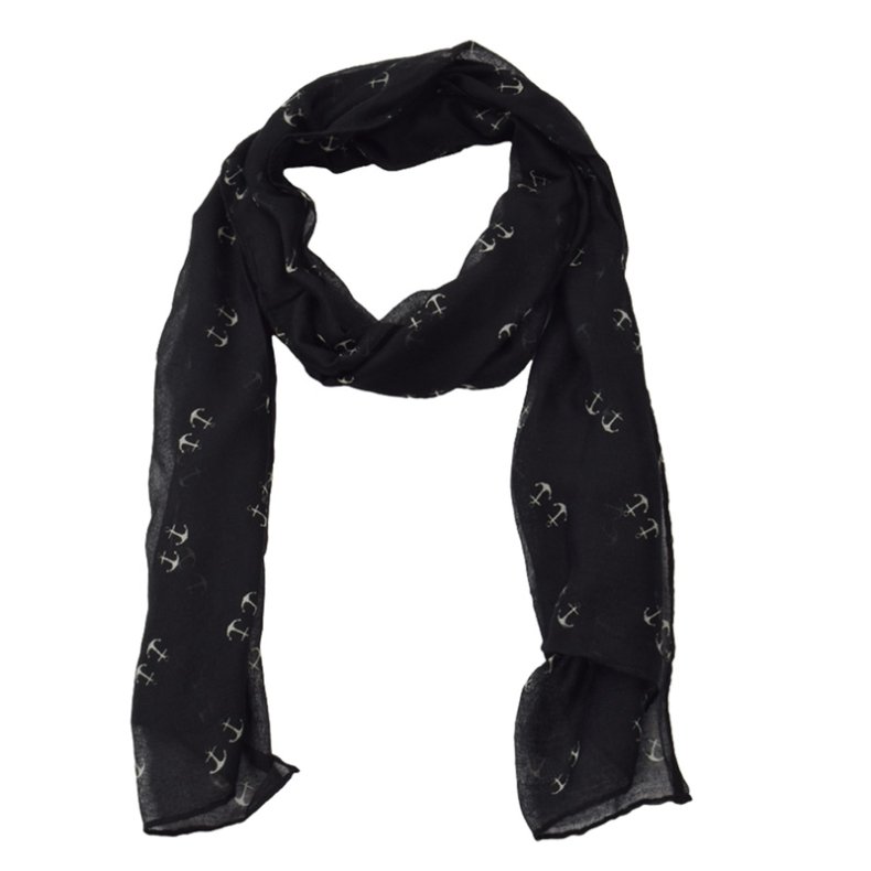 Scarf Tvillingankare - svart