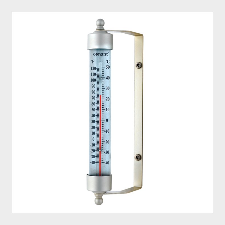 Thermometer - satiniert C + F 