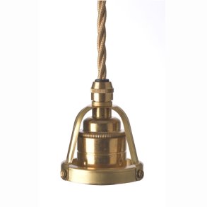 TEX cobbler pendant - E27 - Brass