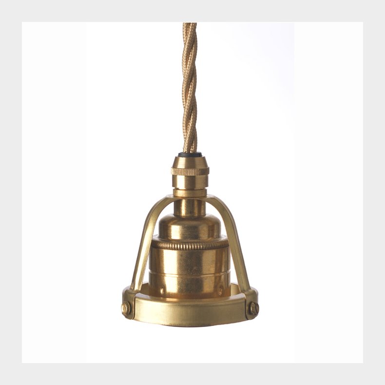 TEX cobbler pendant - E27 - Brass