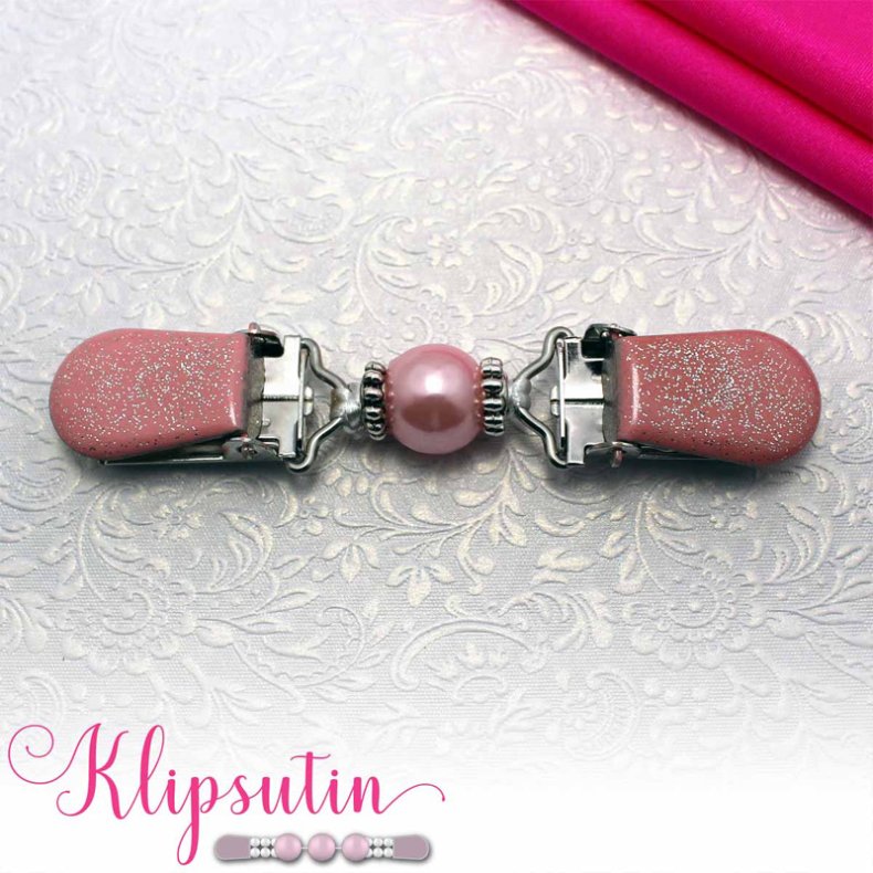 Salla-lyserd med glitter clips