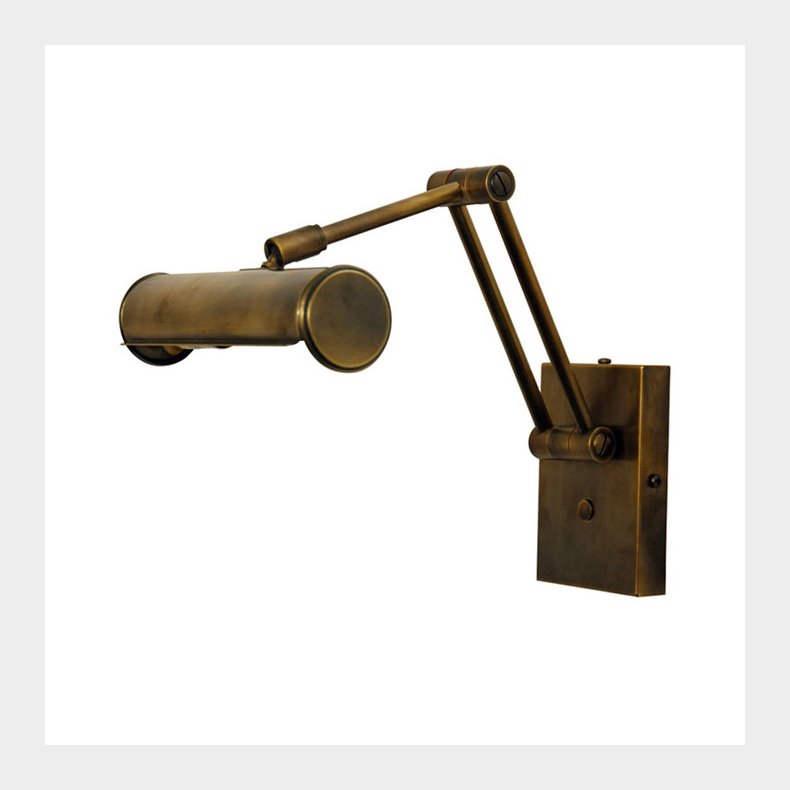 VAN GOGH - gallerilampe 19 cm  antikmessing