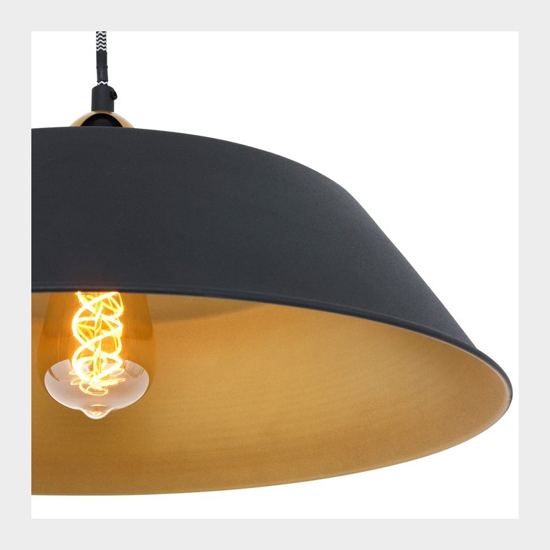 BORIS NOV&Eacute; - pendel sort-guld 42 �