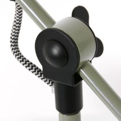 BORIS NOV&Eacute; - lergr�n bordlampe