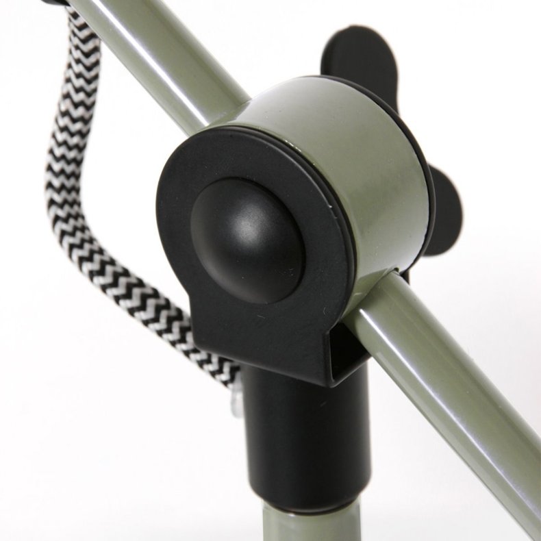 BORIS NOV&Eacute; - lergr�n bordlampe