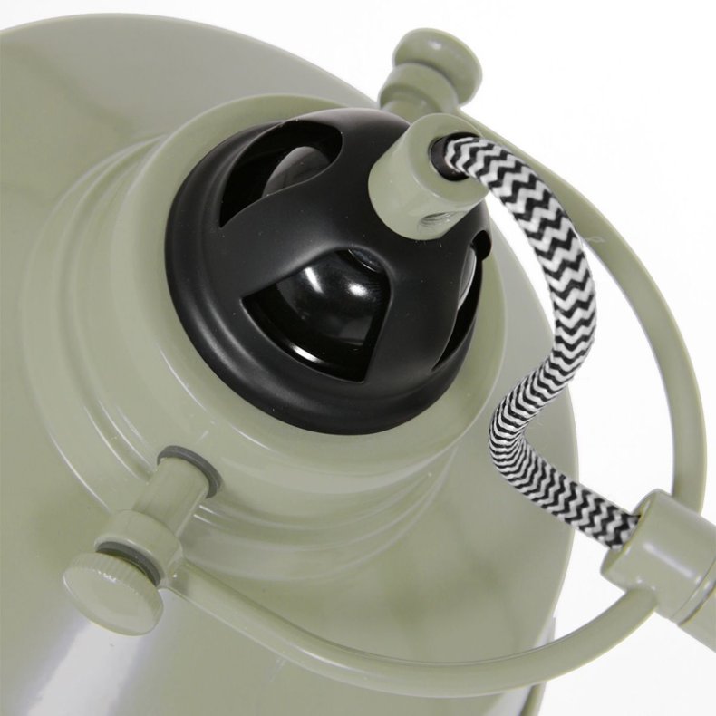 BORIS NOV&Eacute; - lergr�n bordlampe