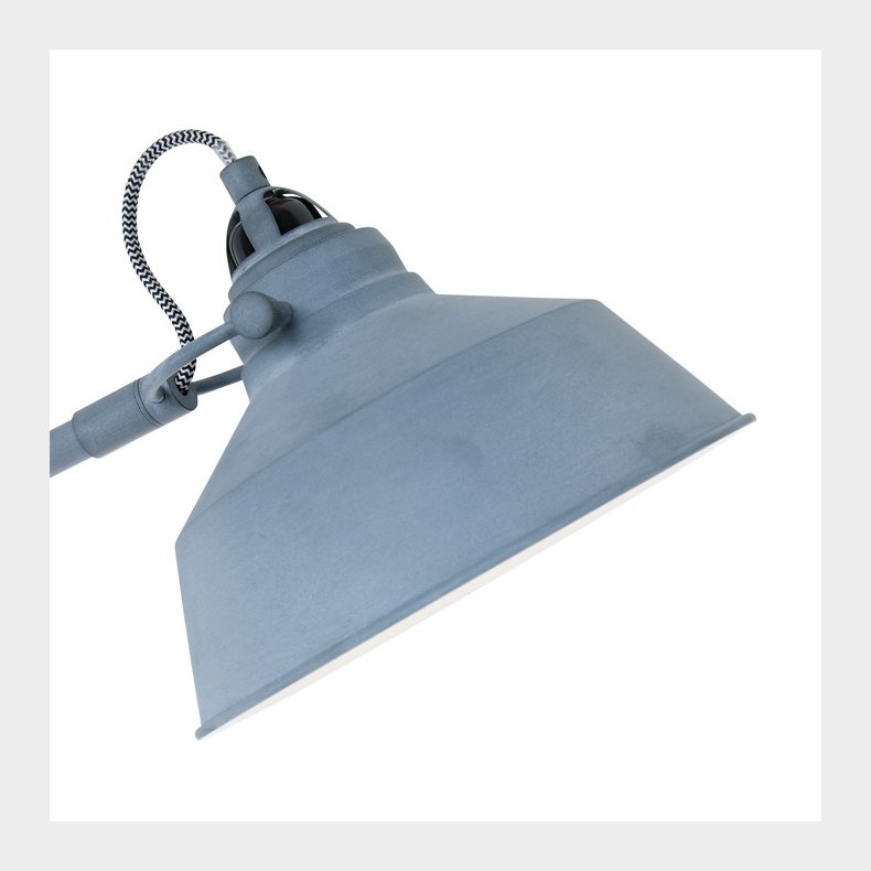 BORIS NOV&Eacute; - gr� gulvlampe