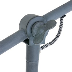 BORIS NOV&Eacute; - gr� gulvlampe