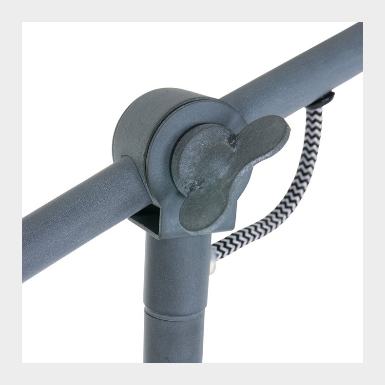 BORIS NOV&Eacute; - gr� gulvlampe