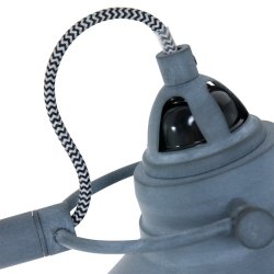 BORIS NOV&Eacute; - gr� gulvlampe