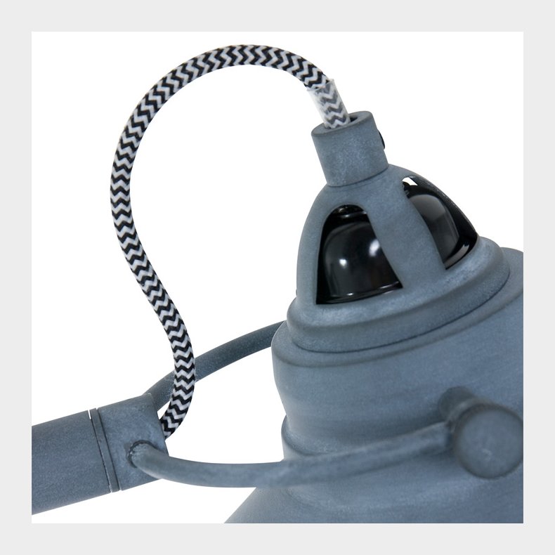 BORIS NOV&Eacute; - gr� gulvlampe