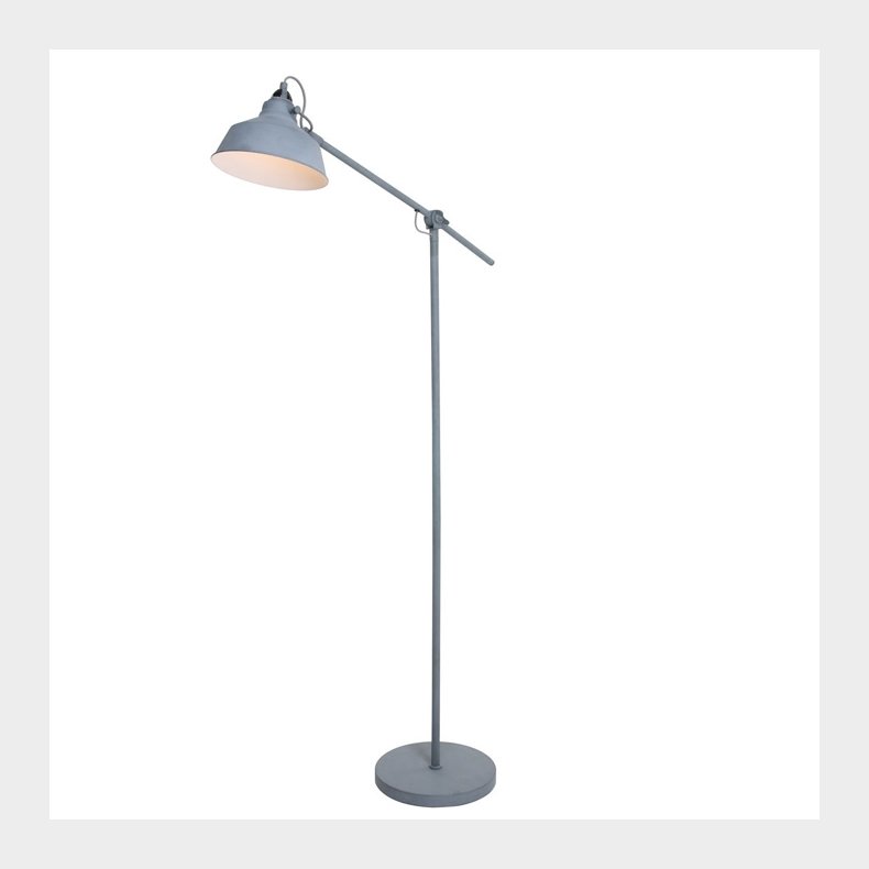 BORIS NOV&Eacute; - gr� gulvlampe