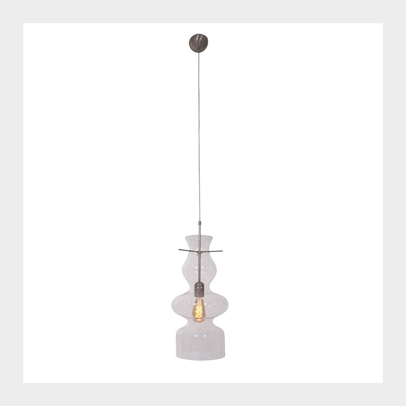 DAY &amp; NIGHT - glaspendel gr H 51 x 21 cm 