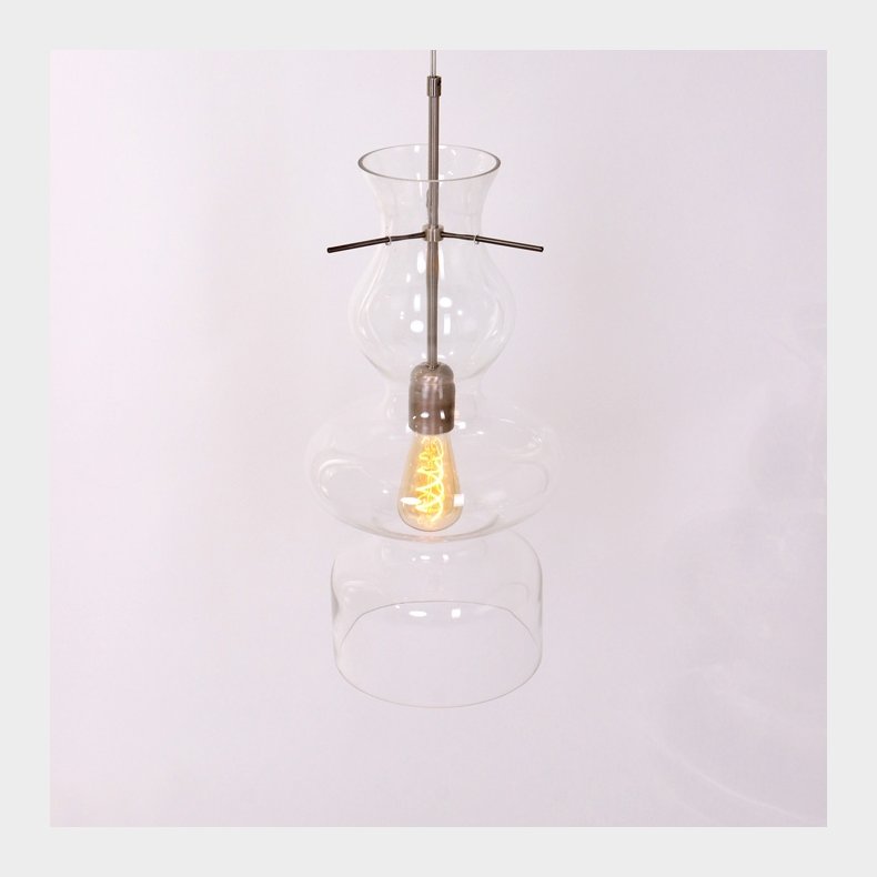 DAY &amp; NIGHT - glaspendel gr H 51 x 21 cm 