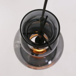 DAY &amp; NIGHT - glaspendel gr H 51 x 21 cm 