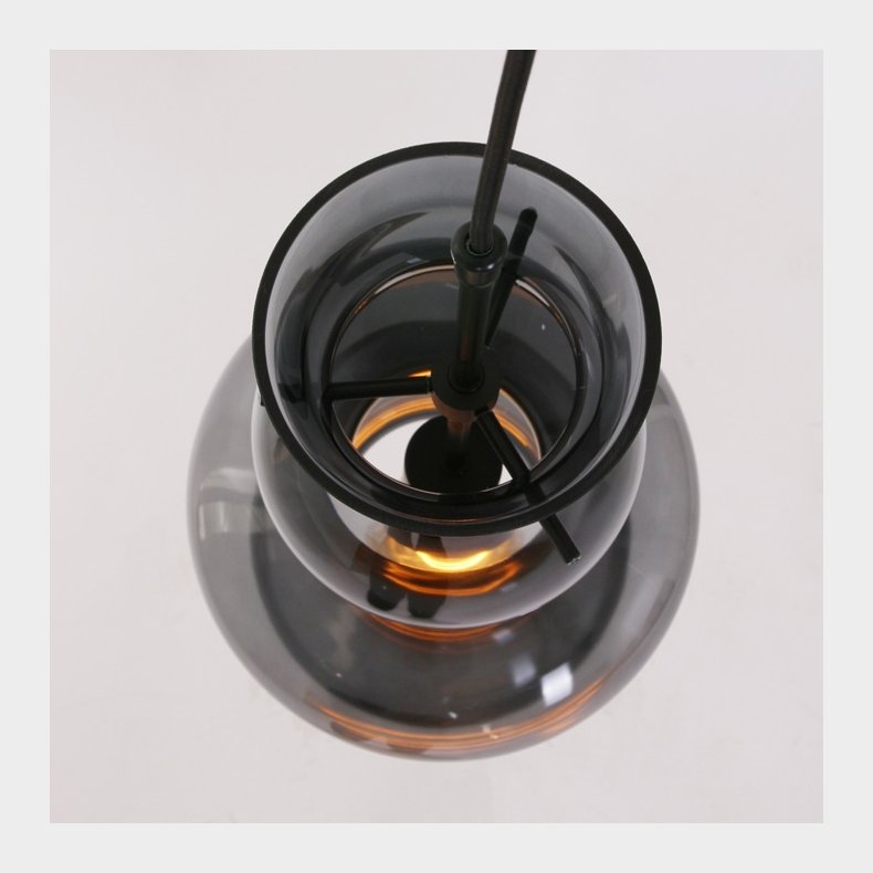 DAY &amp; NIGHT - glaspendel gr H 51 x 21 cm 